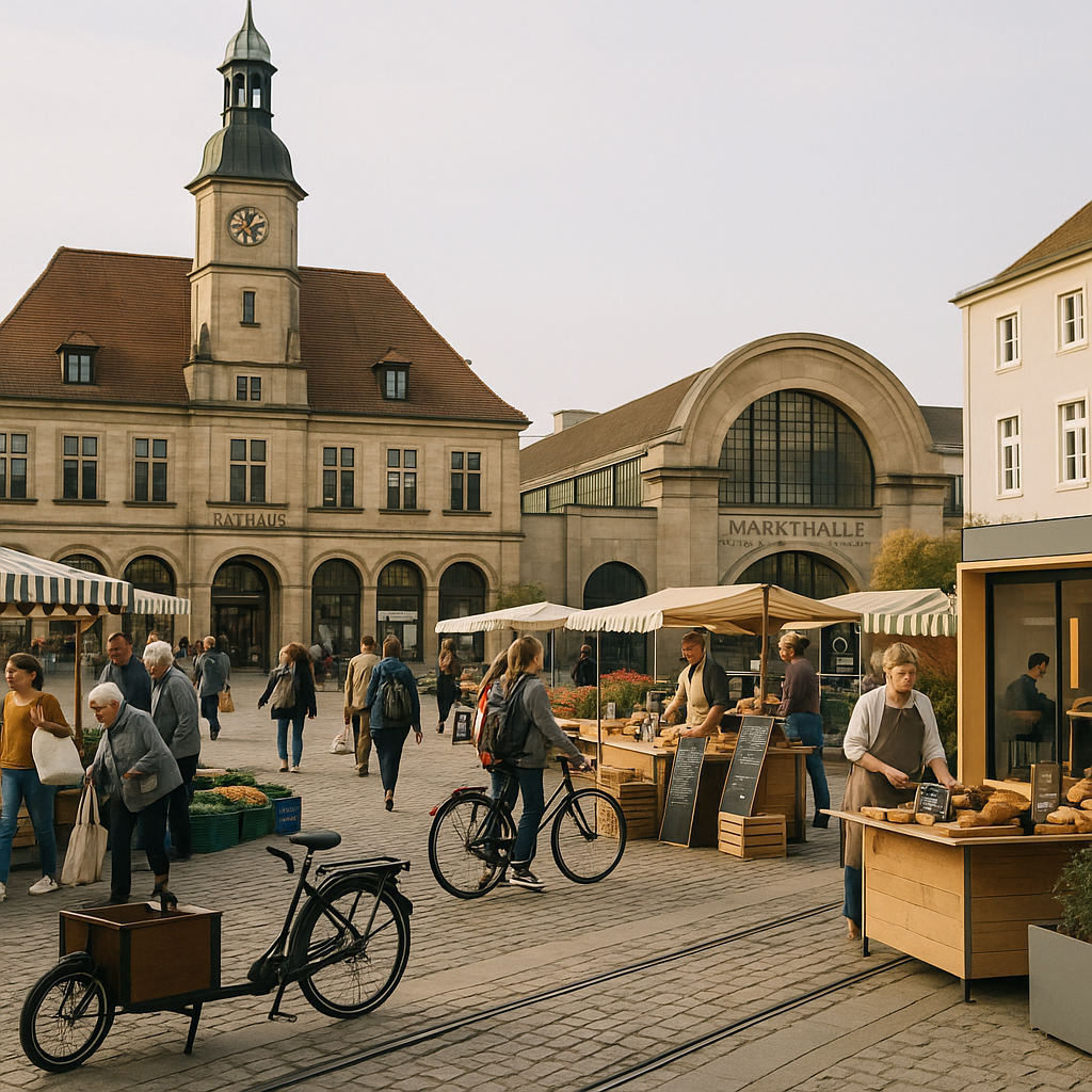 Die Rückkehr der Marktplätze: Warum deutsche Innenstädte wieder lebendiger werden